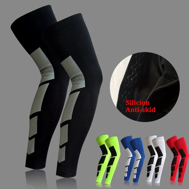 Aiboully нога рукав Kneepad протектор дышащая длинные наколенники Поддержка Brace Спорт