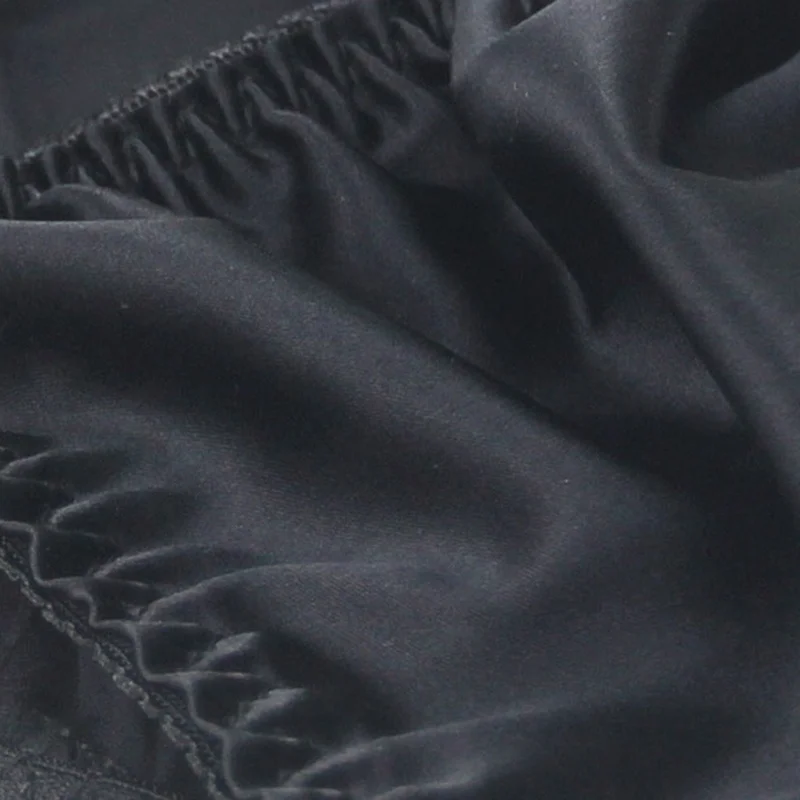 Женские гладкие шелковые трусики нижнее белье стринги бикини цветочные кружева