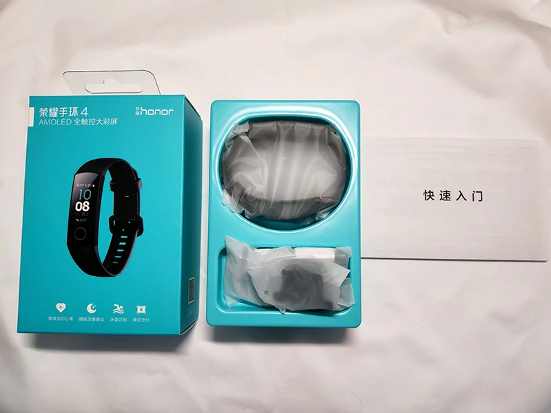 Оригинальный Новый смарт браслет Huawei Honor Band 4 цветной сенсорный Amoled экран 0 95 дюйма