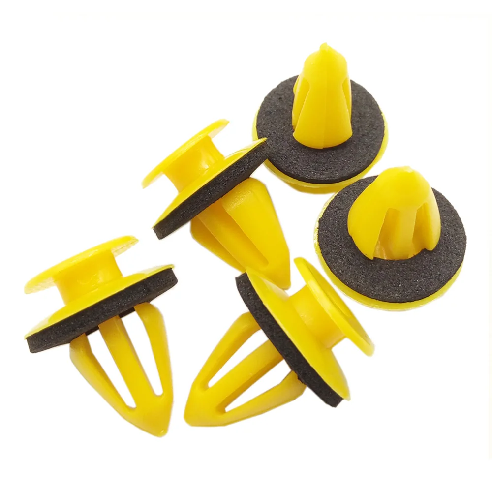 CNIKESIN 50PCS Auto Interior Trim Panel Plastic Fixed Clips Fit Door Card Panels &amp Linings Fasteners Clamp for VW Volkswagen |
