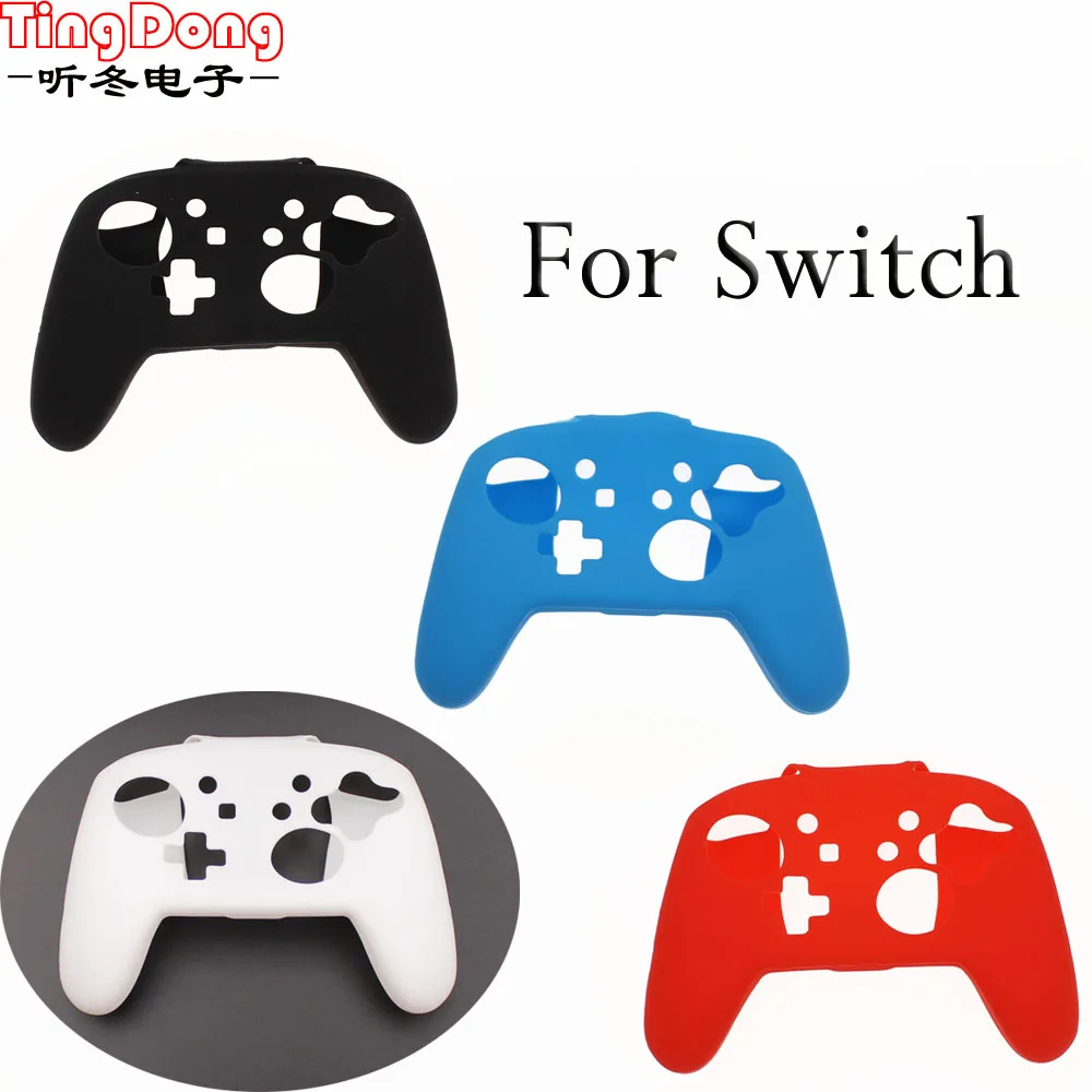 Ting Dong силиконовый Защитный чехол для Nintendo Switch NS Pro контроллер гвардии протектор