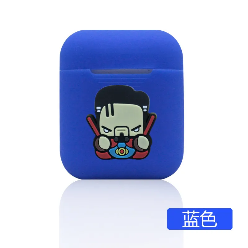 2 Герой мультфильма беспроводной Bluetooth чехол для наушников для Apple AirPods силиконовый зарядный чехол для наушников Защитный чехол для AirPods - Цвет: 2