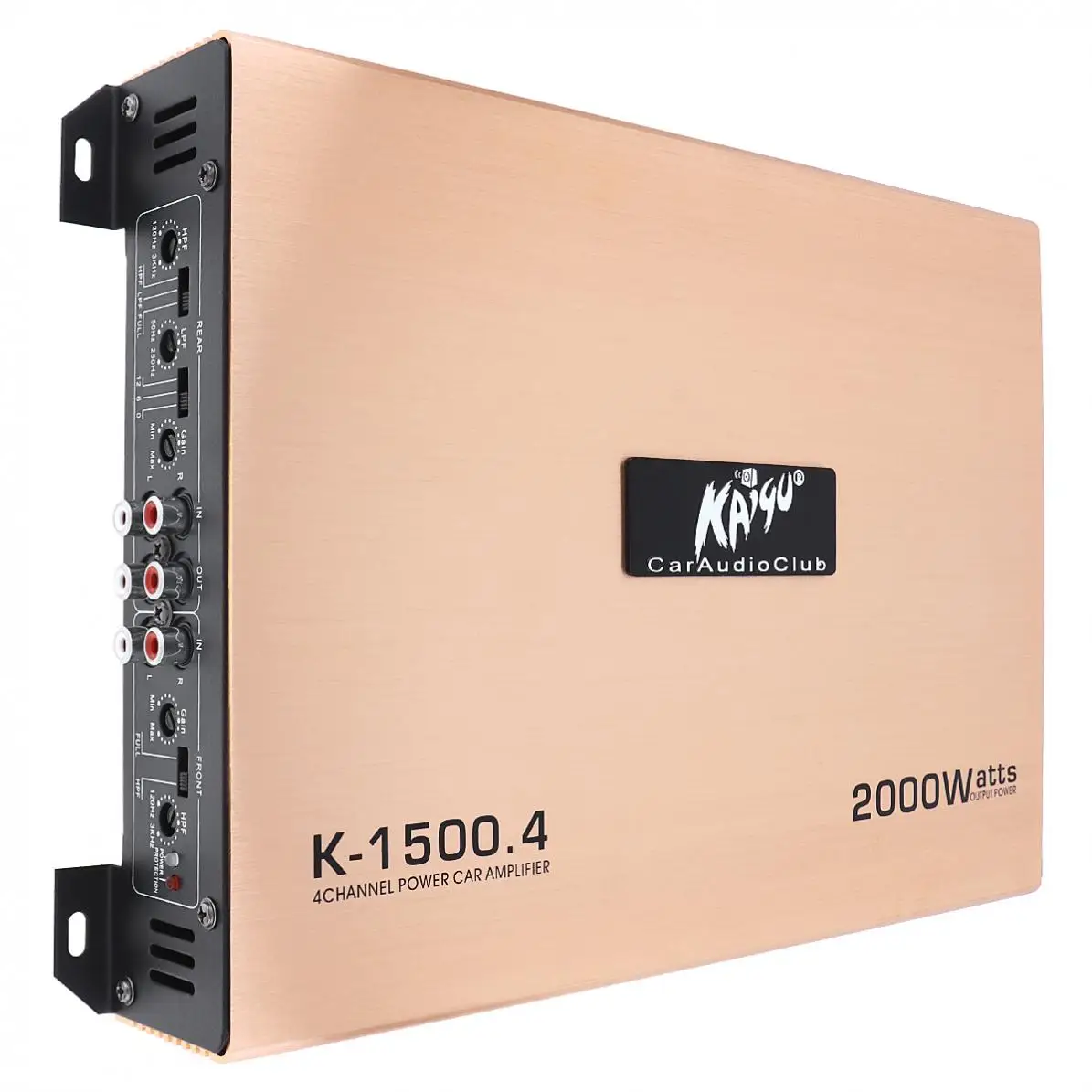 2000W 4 Channel Class AB Digital Aluminum Alloy High Power Car Stereo Amplifier Auto Stereo Amplifiers