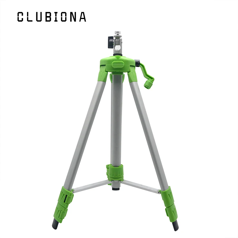 CLUBIONA 1,2 м Профессиональный портативный регулируемый по высоте утолщенный алюминиевый штатив 5/" мужские нити лазерный нивелир штатив или подставка