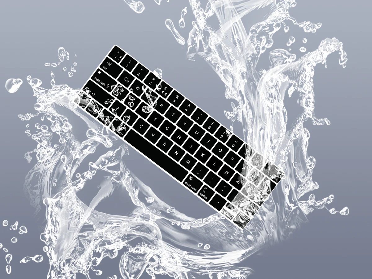 Норвежский норск силиконовый чехол для клавиатуры кожи Macbook New Pro 13 &quotA1706 15&quot A1707 с