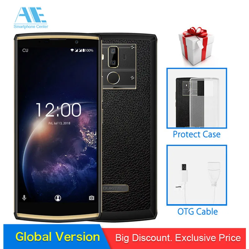Смартфон OUKITEL K7 Power экран 6 0 дюйма HD + 10000 Мп 2 Android мобильный телефон аккумулятор 8 1