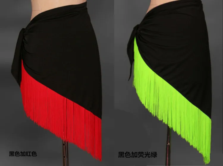 Женское платье с запахом для латиноамериканских танцев юбка бахромой бальных