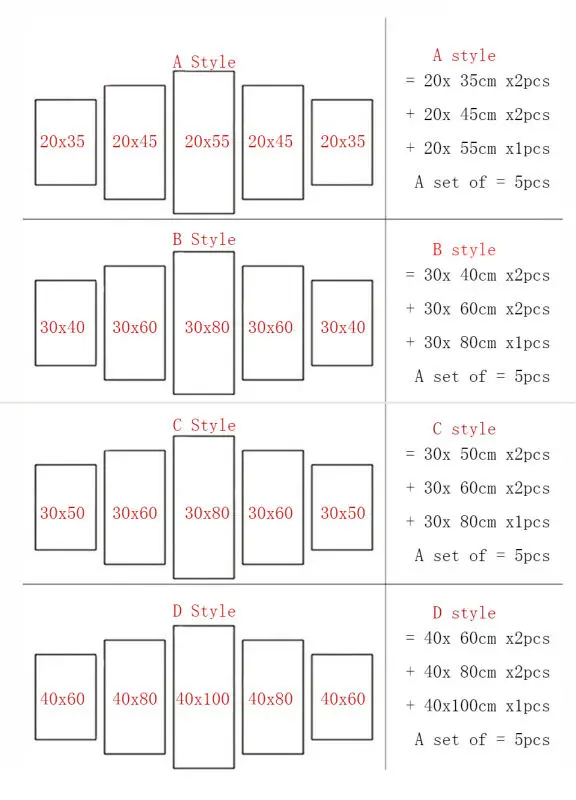 5 Панель изображение Книги по искусству стены Краски холст ing цветок печати