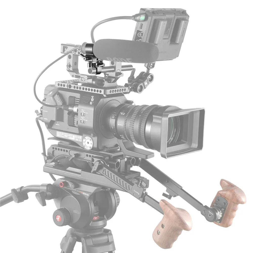 Универсальный держатель микрофона для камеры SmallRig DSLR зажим пистолета диаметр 19 25