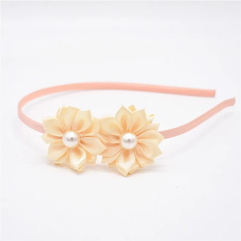 Обруч для волос аксессуары головные повязки девочек темно синие два шифоновых