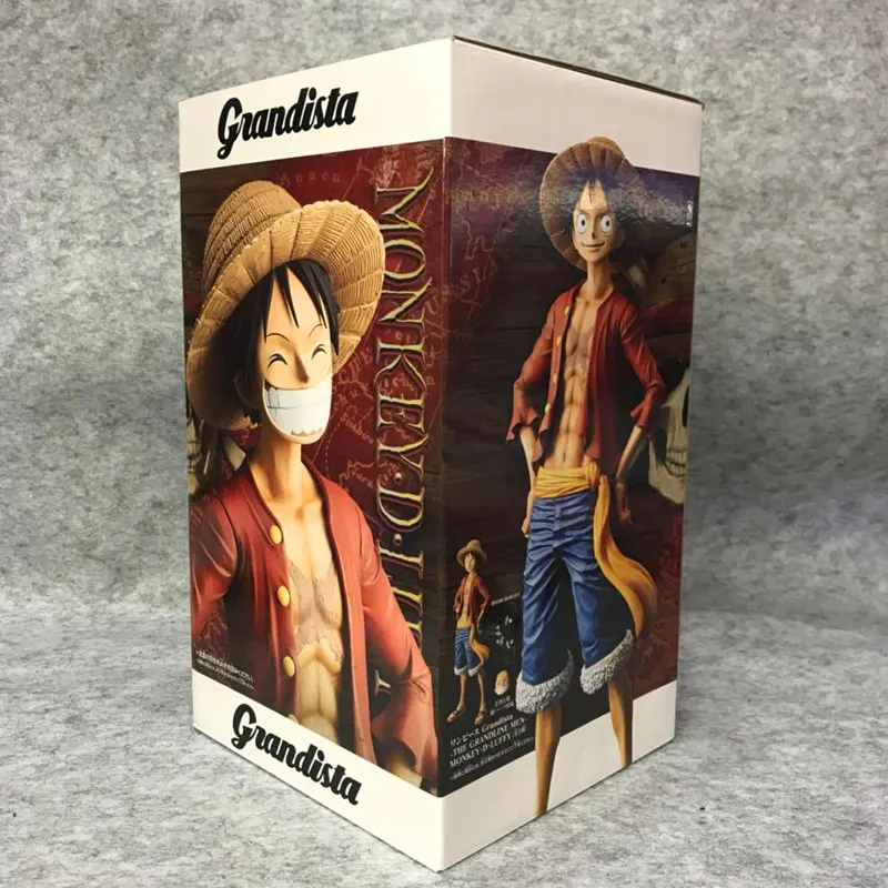

ONE PIECE The straw hat Pirates Straw hat Monkey D. Luffy PVC Action Figure Collectible Model Toy Boxed Christmas gifts for kids