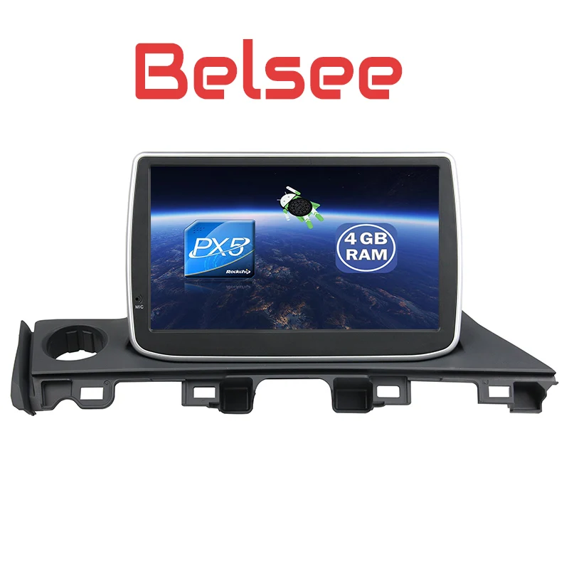 Belsee для Mazda 6 Atenza автомобильный стерео Android 8 радио Восьмиядерный 4 ГБ gps головное устройство Авторадио аудио плеер gps навигация
