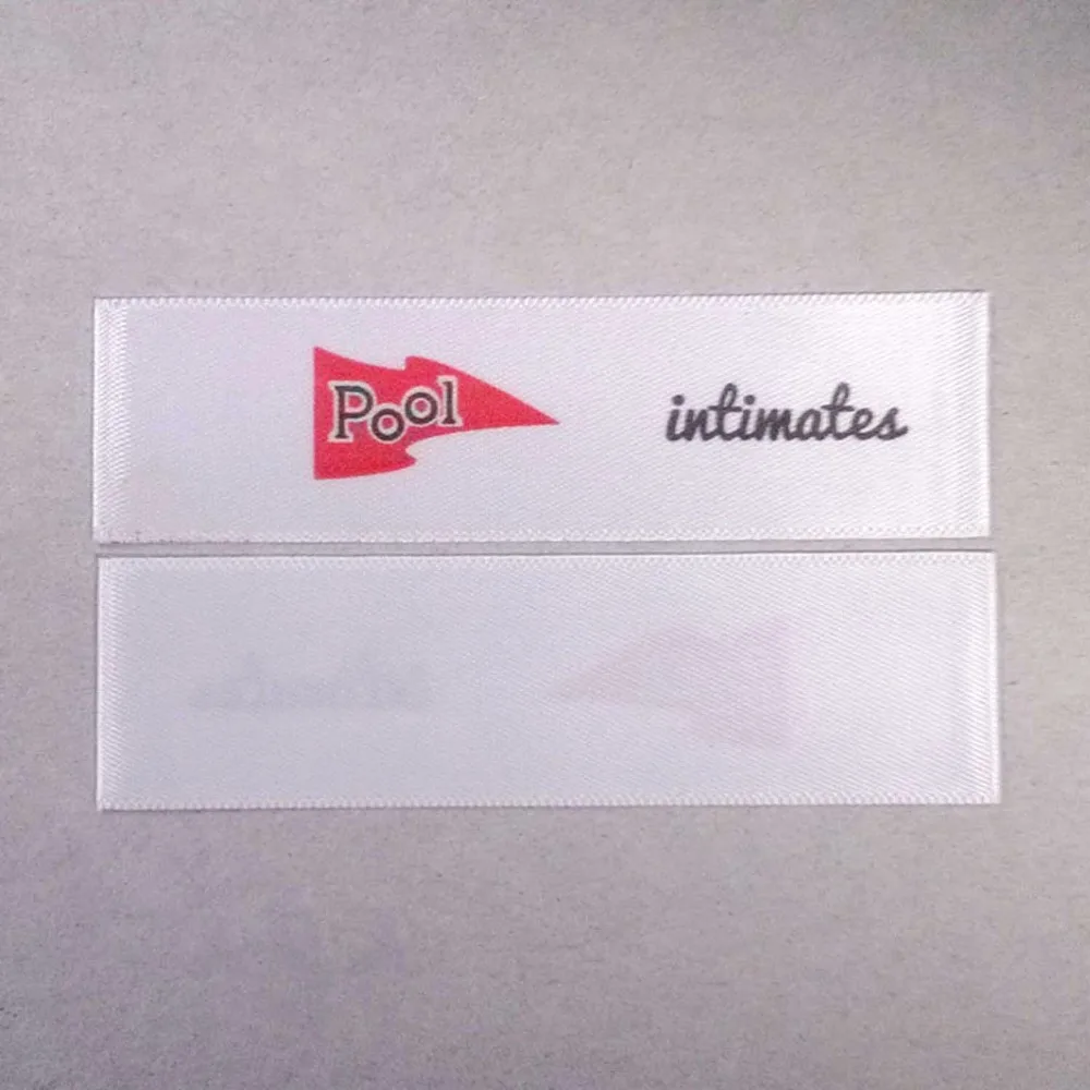 Бесплатная доставка высококачественные мягкие атласные этикетки для одежды с