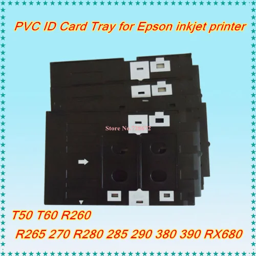 Лоток для идентификационных карт из ПВХ струйного принтера Epson T50 T60 A50 P50 L800 L801 R260