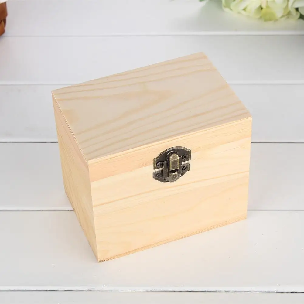 6 отсеков твердая древесина эфирное масло коробка для хранения деревянная