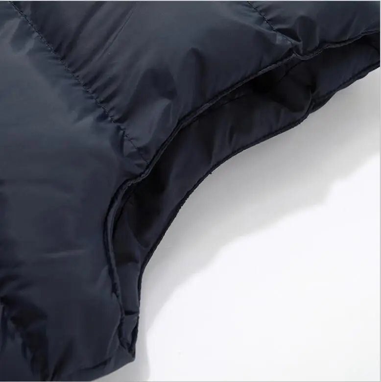 

New Brand Winter Jacket Down Vest Men Solid Color gilet cuir homme sleeveless Mens Windproof Warm Waistcoat Slim Thick vest #D3