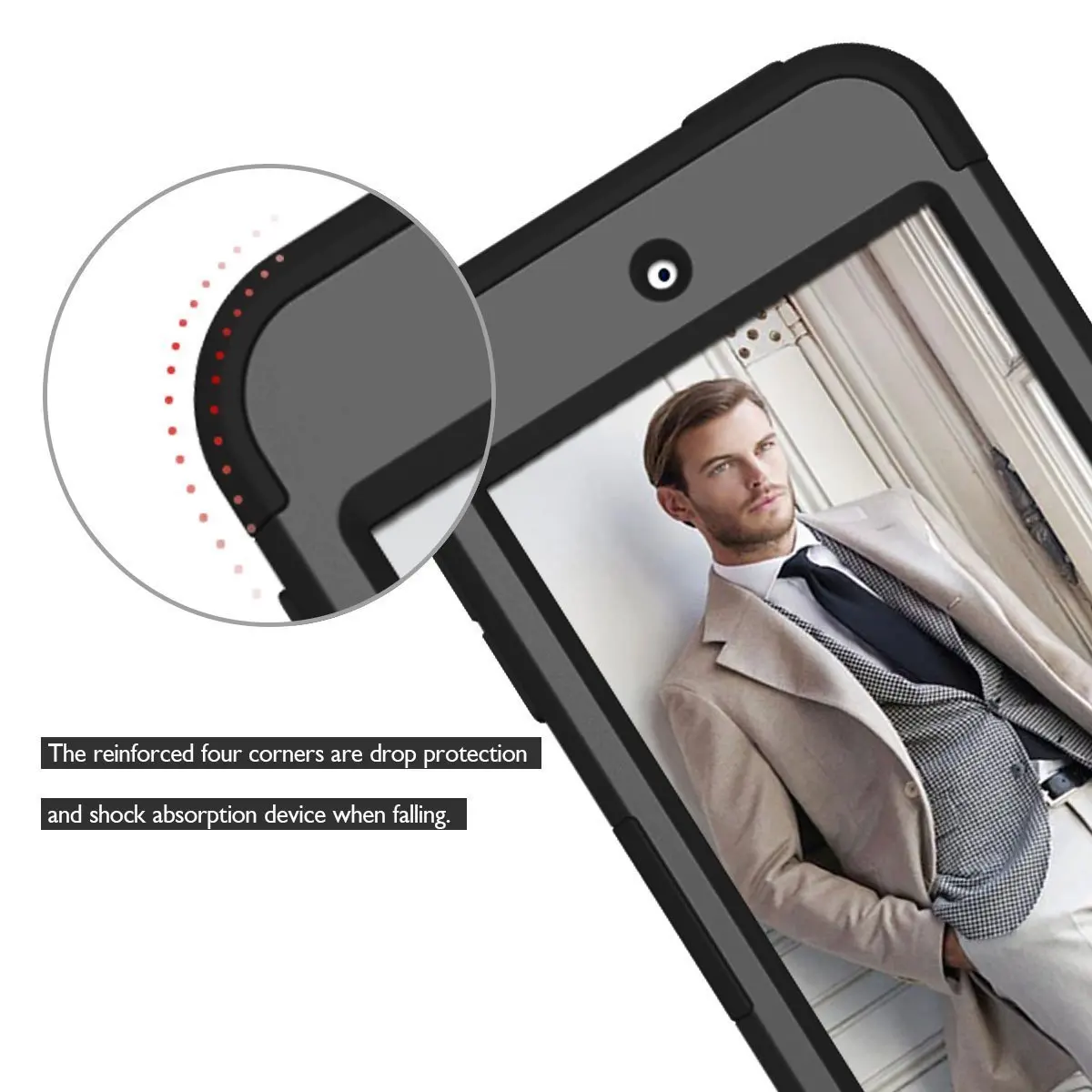 Для iPod Touch 7/Touch 6th/5th поколение чехол сверхпрочный противоударный силиконовый