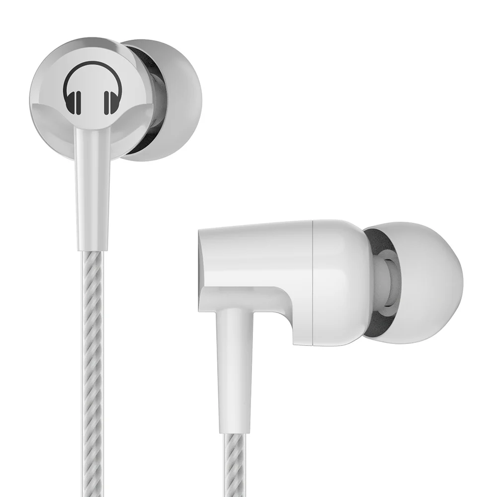 SIMVICT EZ Bass Наушники стерео спортивные наушники с микрофоном игровая гарнитура для телефонов Iphone Xiaomi samsung fone de ouvido MP3 - Цвет: White