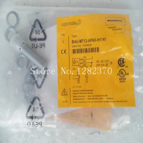

[SA] Новый немецкий оригинальный переключатель датчика turck BI4U-MT12-AP6X-H1141 Spot-2 шт./лот