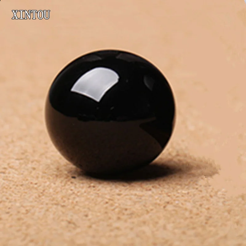 XINTOU 1 шт. черный обсидиан хрустальный шар буддистские удачи фэн шуй шары