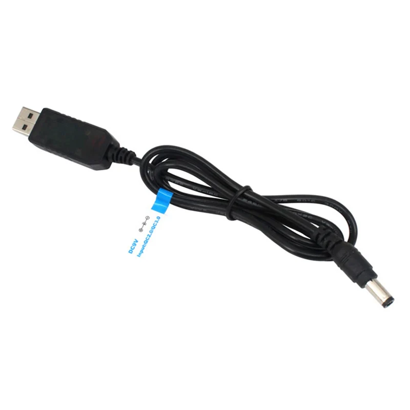 QC2.0 QC3.0 USB повышающий преобразователь постоянного тока DC 5 V 9 V 12 V USB Шаг-Up преобразователь кабель разъема USB мобильного Мощность QC Быстрая зарядка
