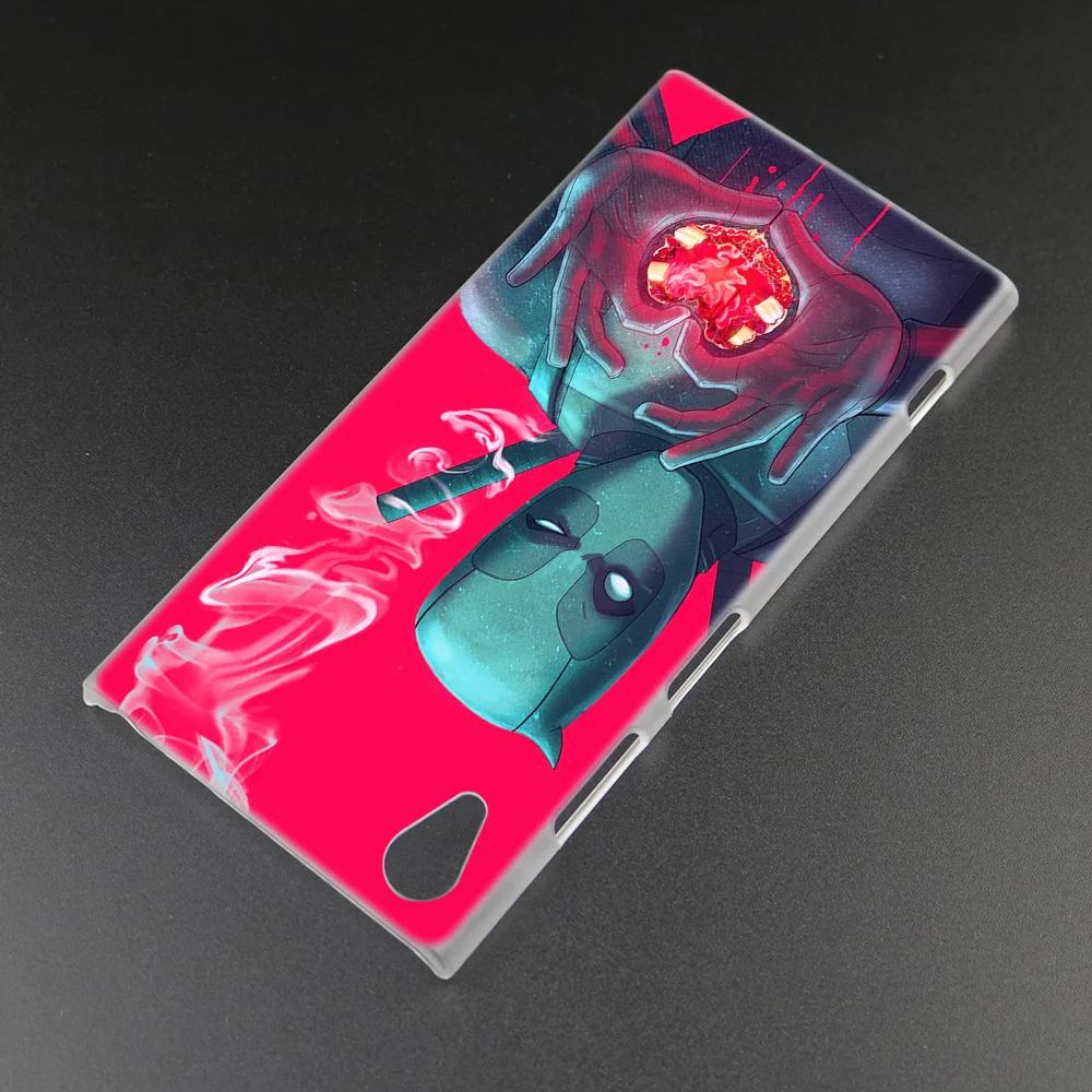 Модный чехол MLLSE Marvel Hero Deadpool для sony Xperia X XA XA1 XA2 Plus XA3 XZ XZ1 XZ2 XZ3 XZ4 Compact L1 L2 L3