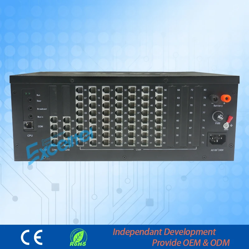 Гостиничная Мини АТС в PBX с биллинговым программным обеспечением TP1680 856|pabx|pabx pbx |