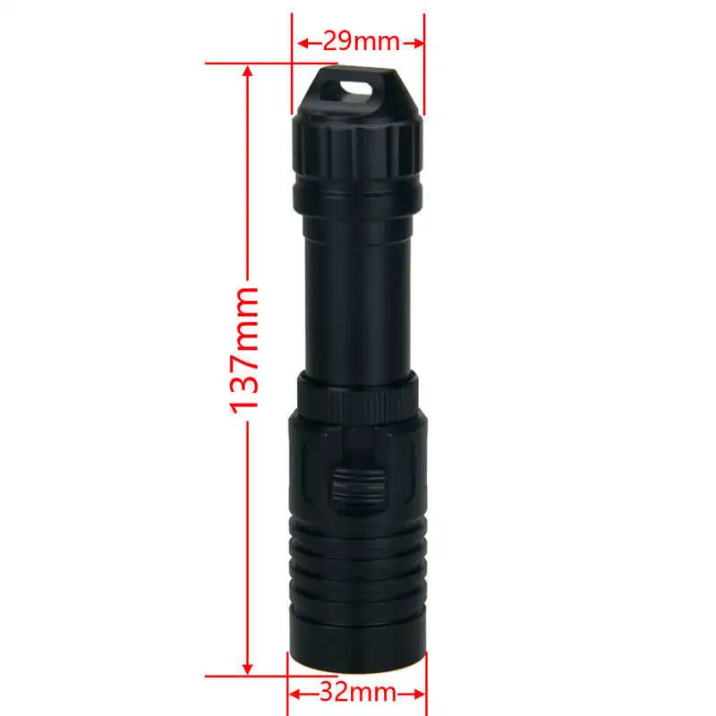 Лазерная указка светодиодный акваланг электрический фонарик для дайвинга 18650