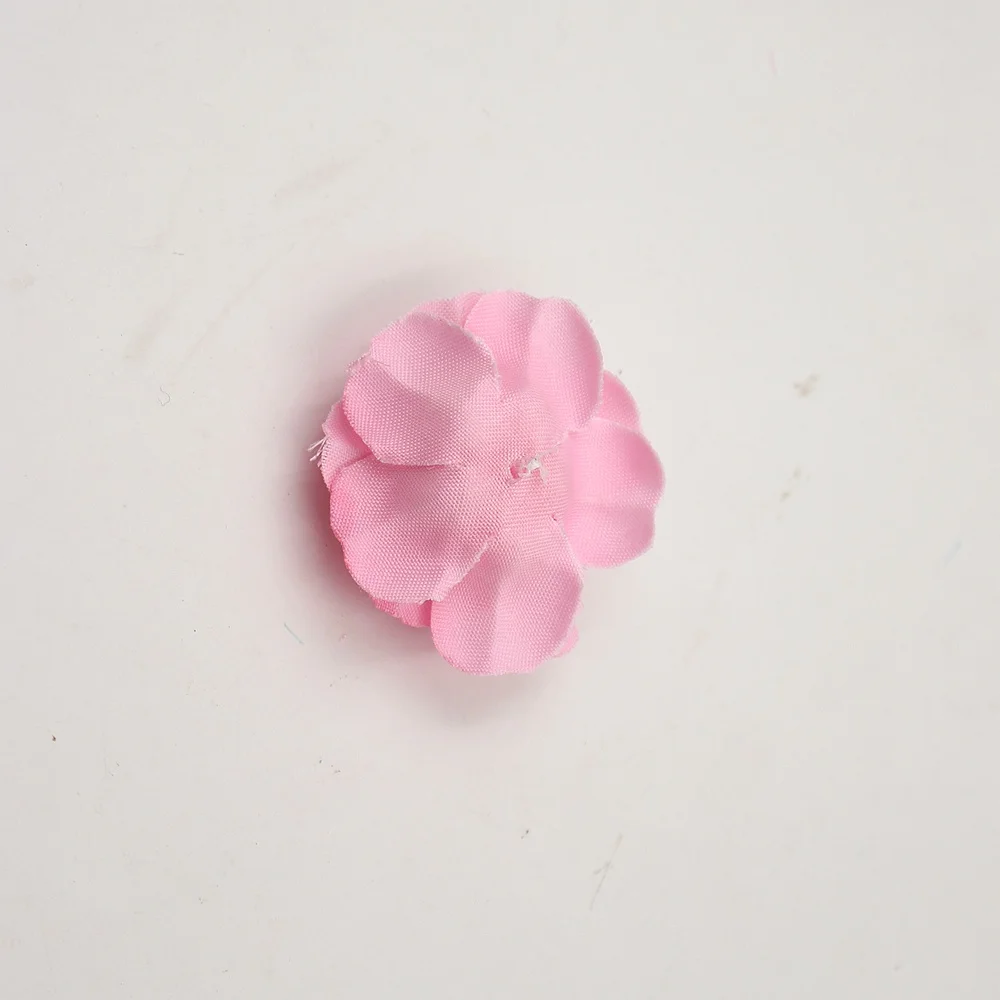 Искусственный цветок 10 шт./лот 4 см Шелковая Роза ручная работа свадебное