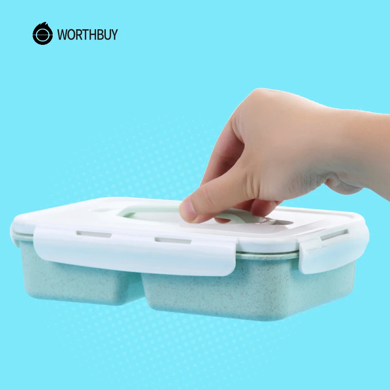 WORTHBUY японский пластиковая коробка для бенто Портативный Детские Ланч бокс