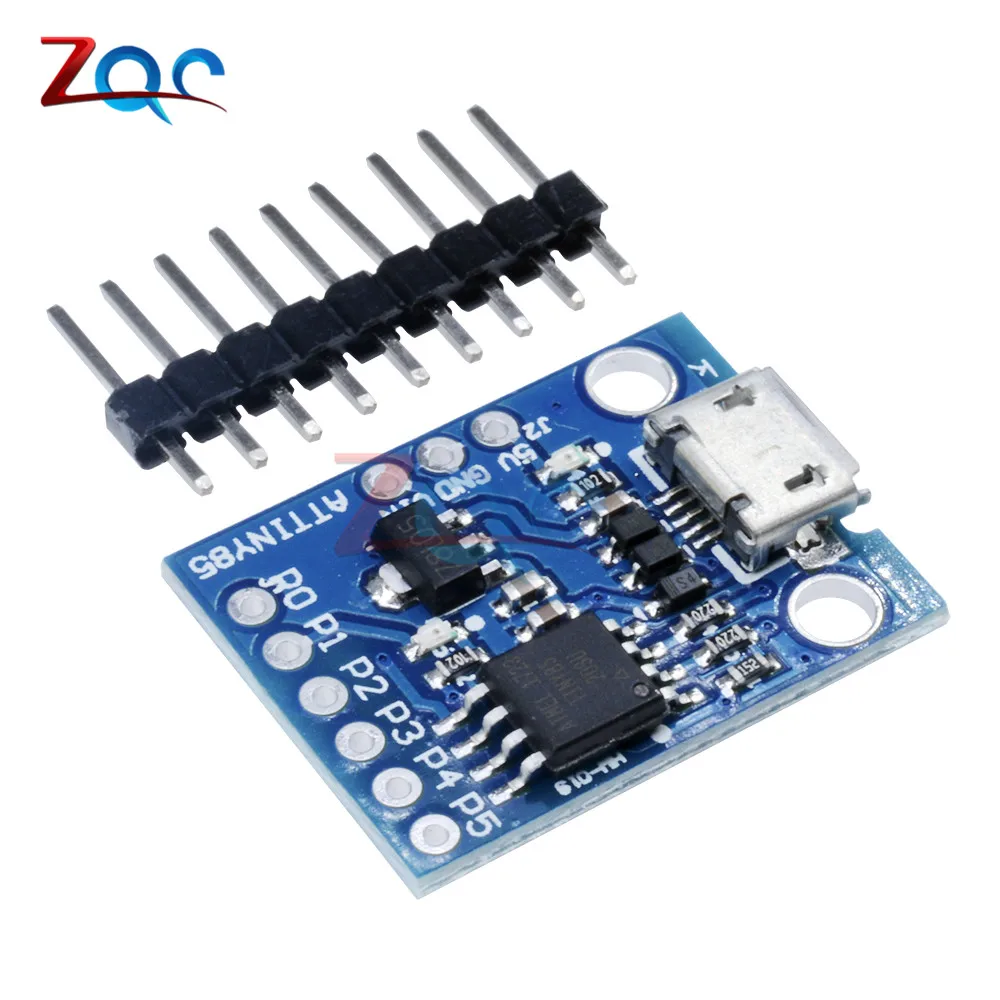Attiny85 Digispark Kickstarter модуль макетной платы для Arduino встроенный USB 500ma 5V регулятор 8k