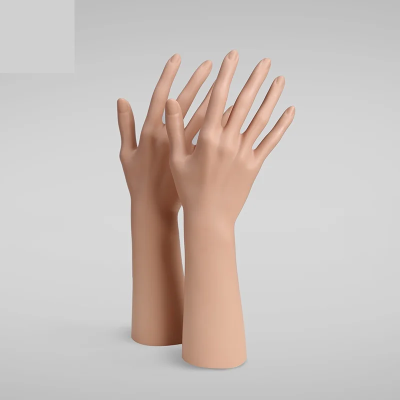 

Цельный правый женский пластиковый манекен руки для ювелирных изделий и дисплей перчаток