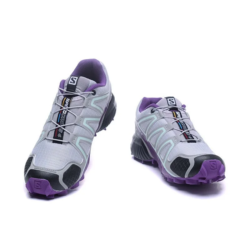 Salomon speed Cross 4 CS на шнуровке женские дышащие уличные кроссовки летние спортивные
