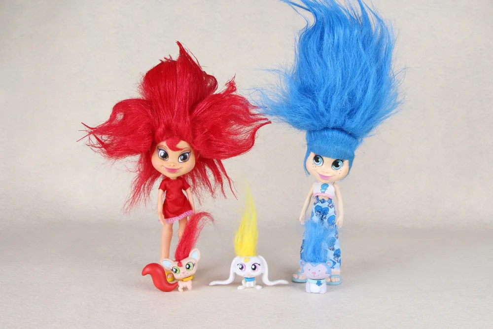 Коллекционная Фигурка Trollz 10 дюймов 1 шт. Подарочная кукла|figures collectibles|collectible dollsdoll