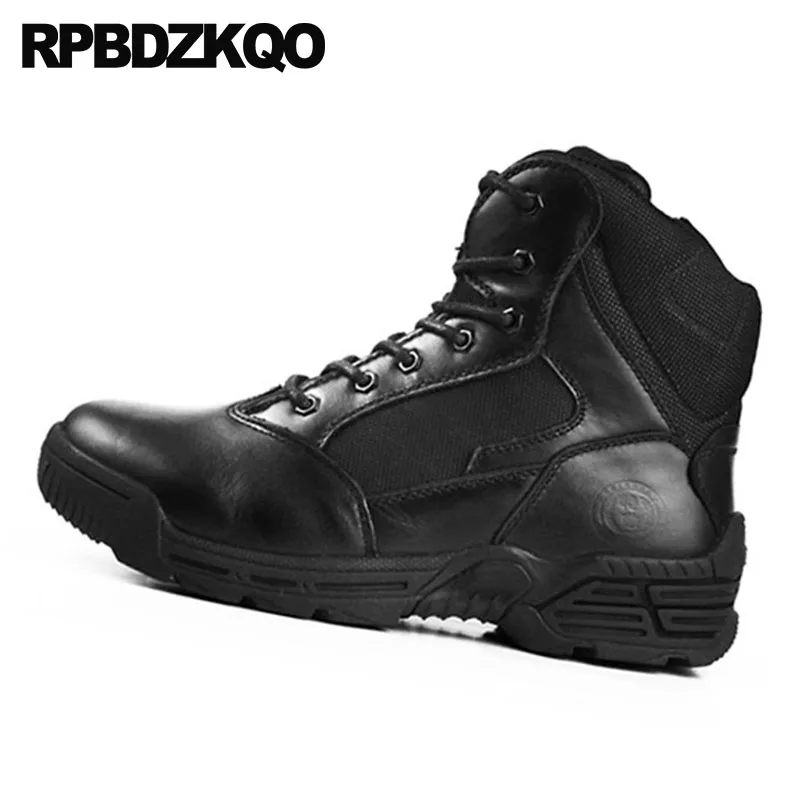 пустыня тактические ботильоны армейские боевые на платформе полнозернистая