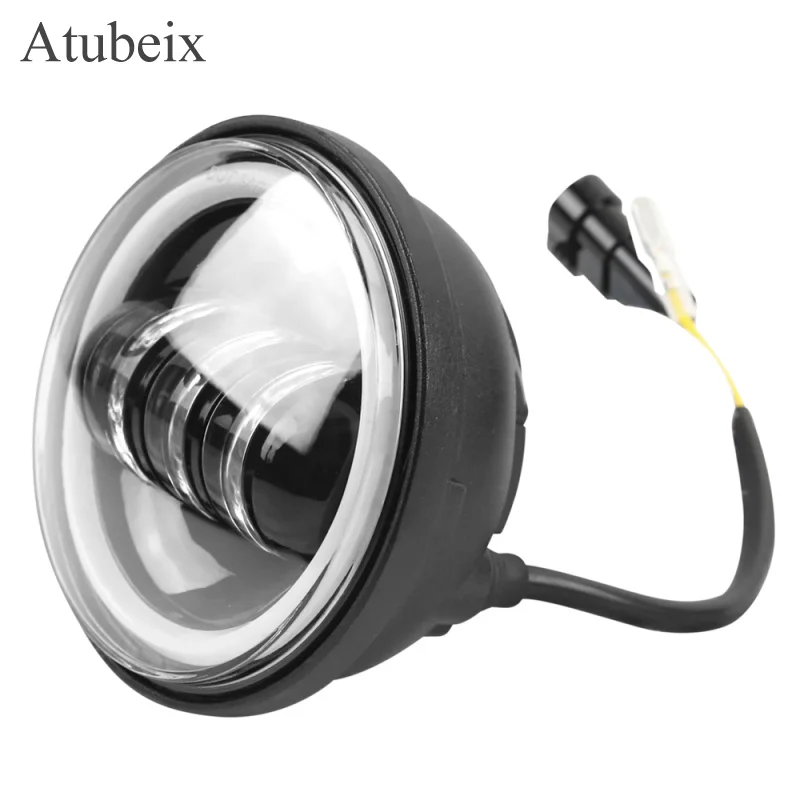 Светодиодные противотуманные фары для мотоцикла 2 шт. 4 5 дюйма 30 Вт 1/2 |