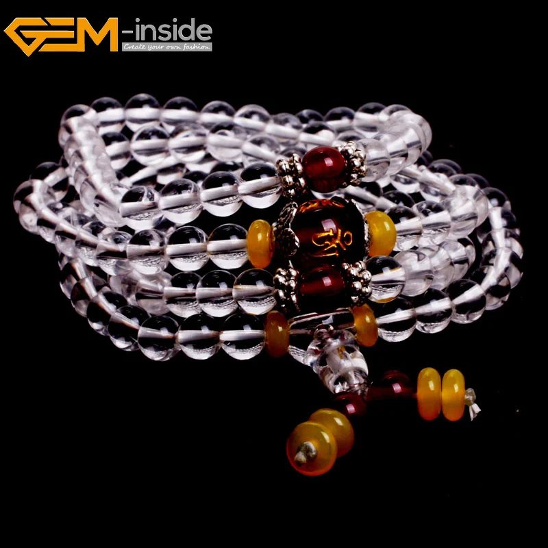 Буддийские Молитвенные Четки Zen Mala Gem-Inside тибетские четки бусины Бодхи Бусины