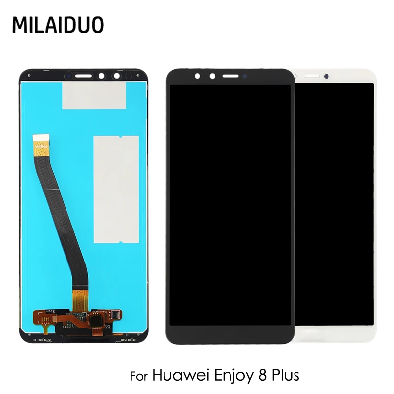 Оригинальный ЖК дисплей для Huawei Enjoy 8 Plus FLA AL20 сенсорный экран панель дигитайзер