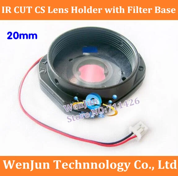 Фотосессия, бесплатная доставка, режущий держатель объектива IR 20 мм, держатель объектива с интерфейсом CS с основанием для фильтра, крепление для объектива COMS, полуметаллический