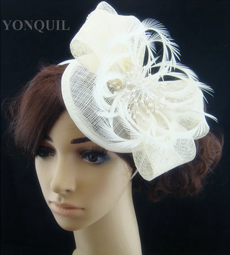 Женская Вуалетка для свадьбы шляпа коктейвечерние головной убор церкви повязка