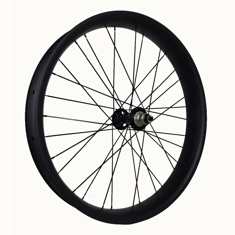 26er OEM зимние велосипедные диски из карбона fatbike wheelset 95 мм X 18 мм бескамерные обода QR/TA концентраторы ручной сборки с концентраторами Novatec/Powerway M74