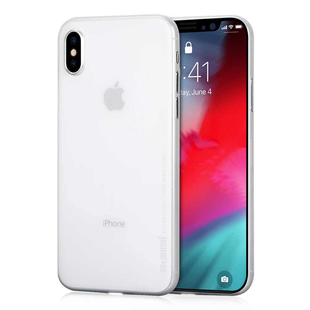 memumi Slim Case for iPhone XS 5.8", Ultra Thin 0.3 mm PP Matte Finish for iPhone XS Slim Phone Case Anti-Fingerprints