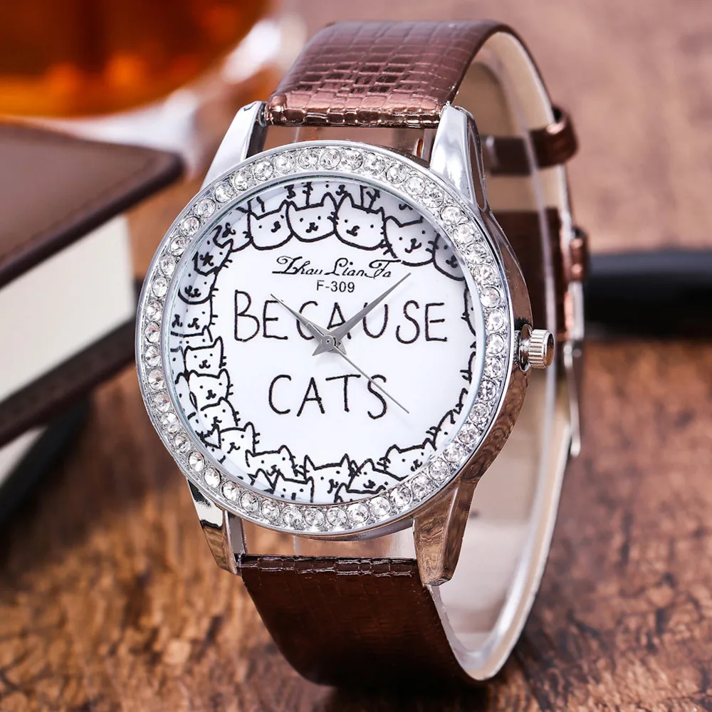 Женские часы от ведущего бренда роскошные женские кожаные простые дизайнерские