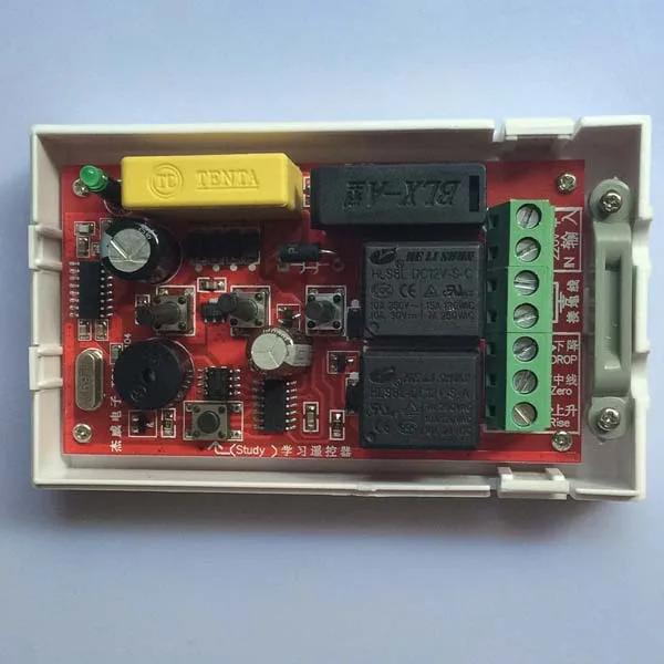 AC 220 V двигатель RF беспроводной пульт дистанционного управления 315 MHZ вверх и вниз