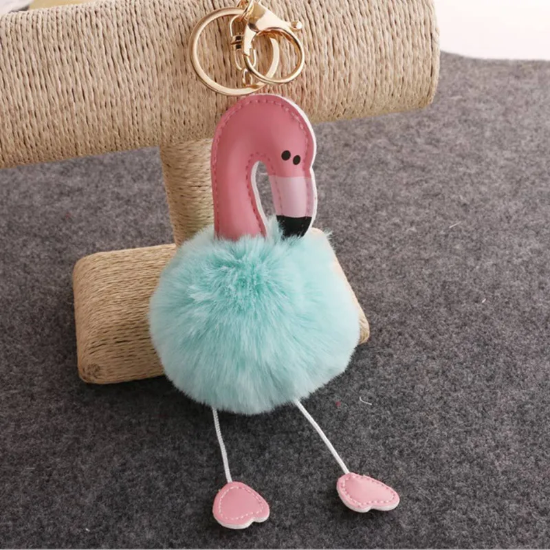 Flamingo mint green 1 шт. яблоко спасибо брелок подарки на день благодарения для учителя и родителей детский душ день рождения свадьба подарки для гостей, Q - Цвет: Flamingo mint green