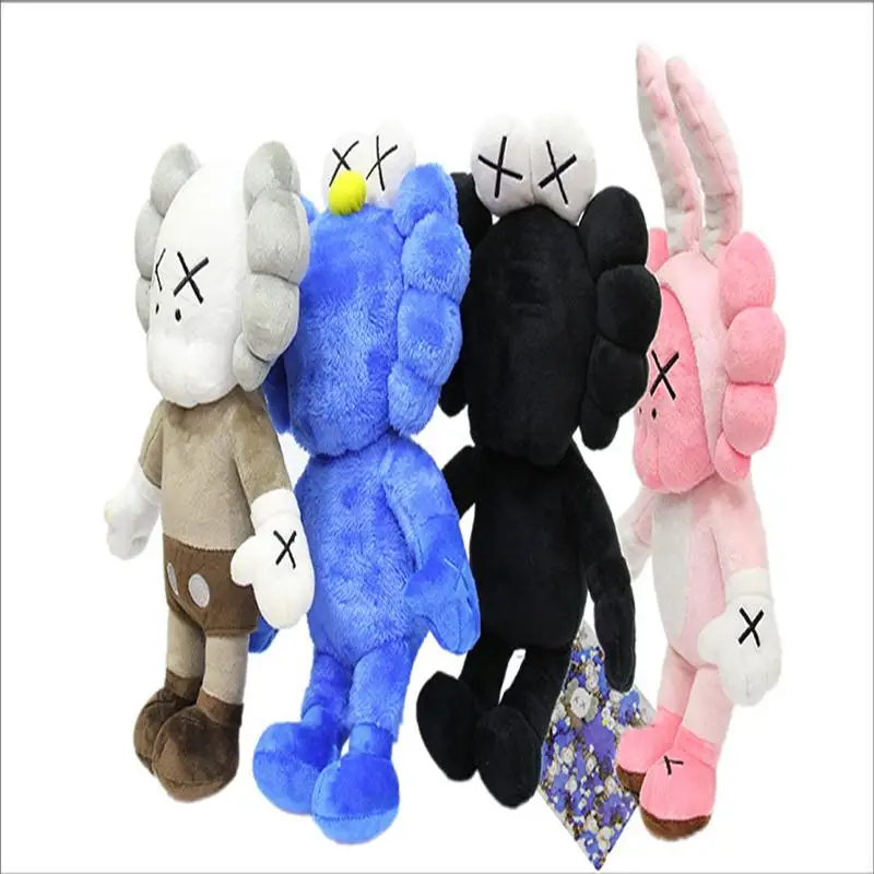 KAWS плюшевая игрушка кукла Улица Сезам BFF OriginalFake модель мягкая для детей подарок