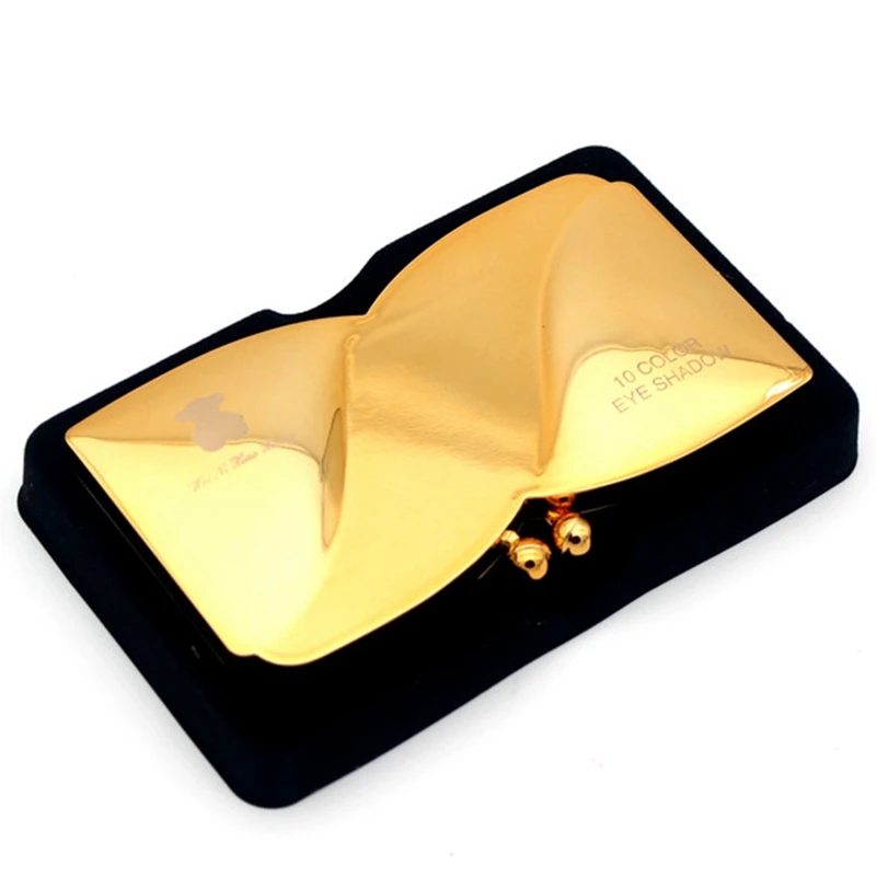10 цветов Тени для век Палетка теней с блестками палитра водонепроницаемый