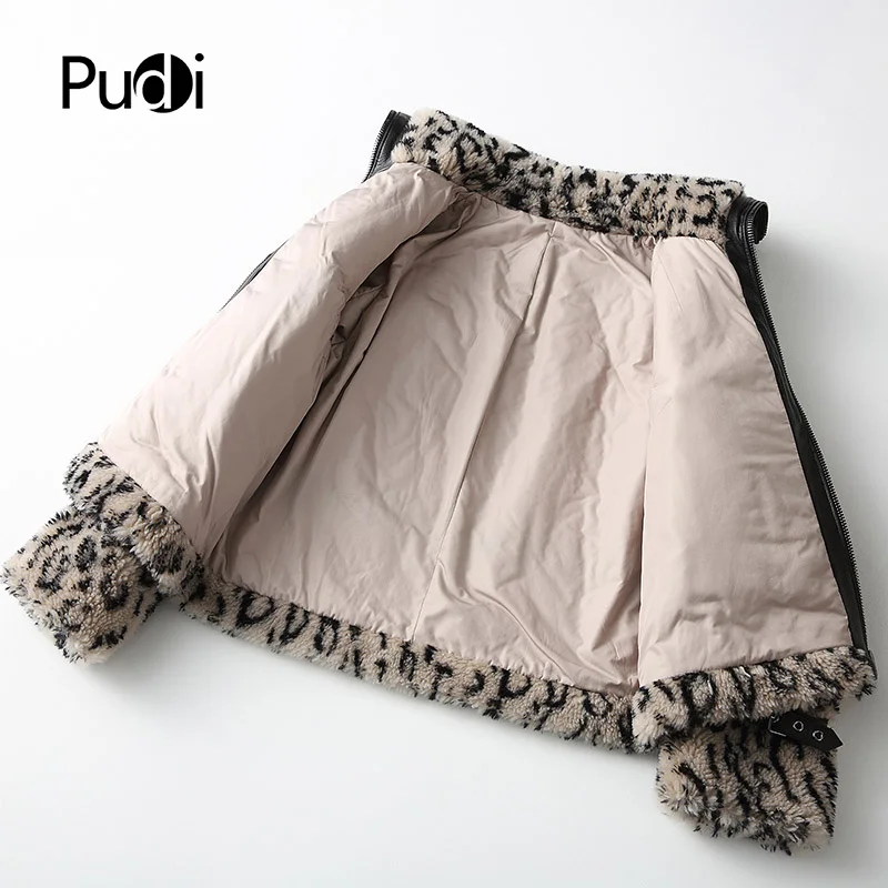 PUDI A18131, Женское зимнее пальто из настоящей шерсти, меховое пальто, теплая куртка, натуральный мех, пальто для девочек, Женская длинная куртка, пальто