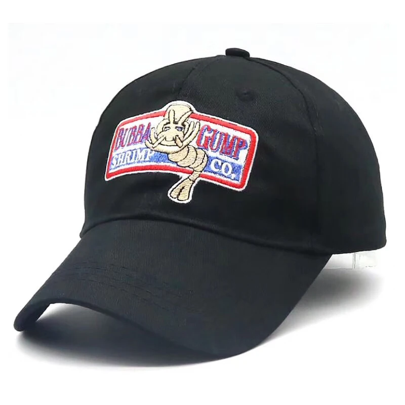 Модная дизайнерская шапка 1994 BUBBA GUMP бейсболка с креветками мужские и женские