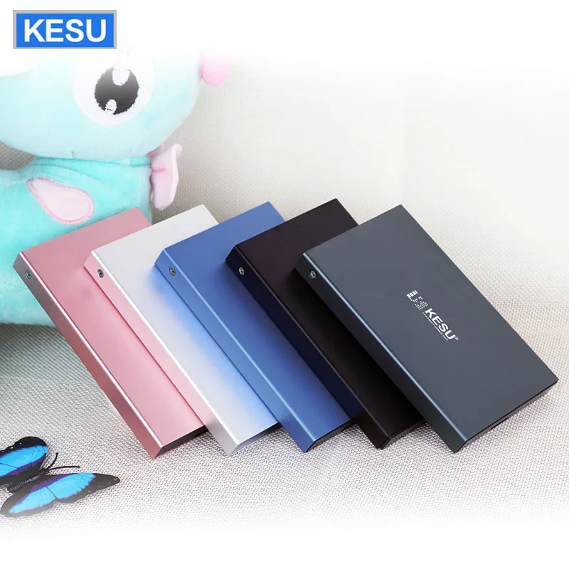 KESU USB2.0 персонализированный мобильный жесткий диск 60G 80G 500G 1T 2T Профессиональный индивидуальный логотип предприятия мобильный диск